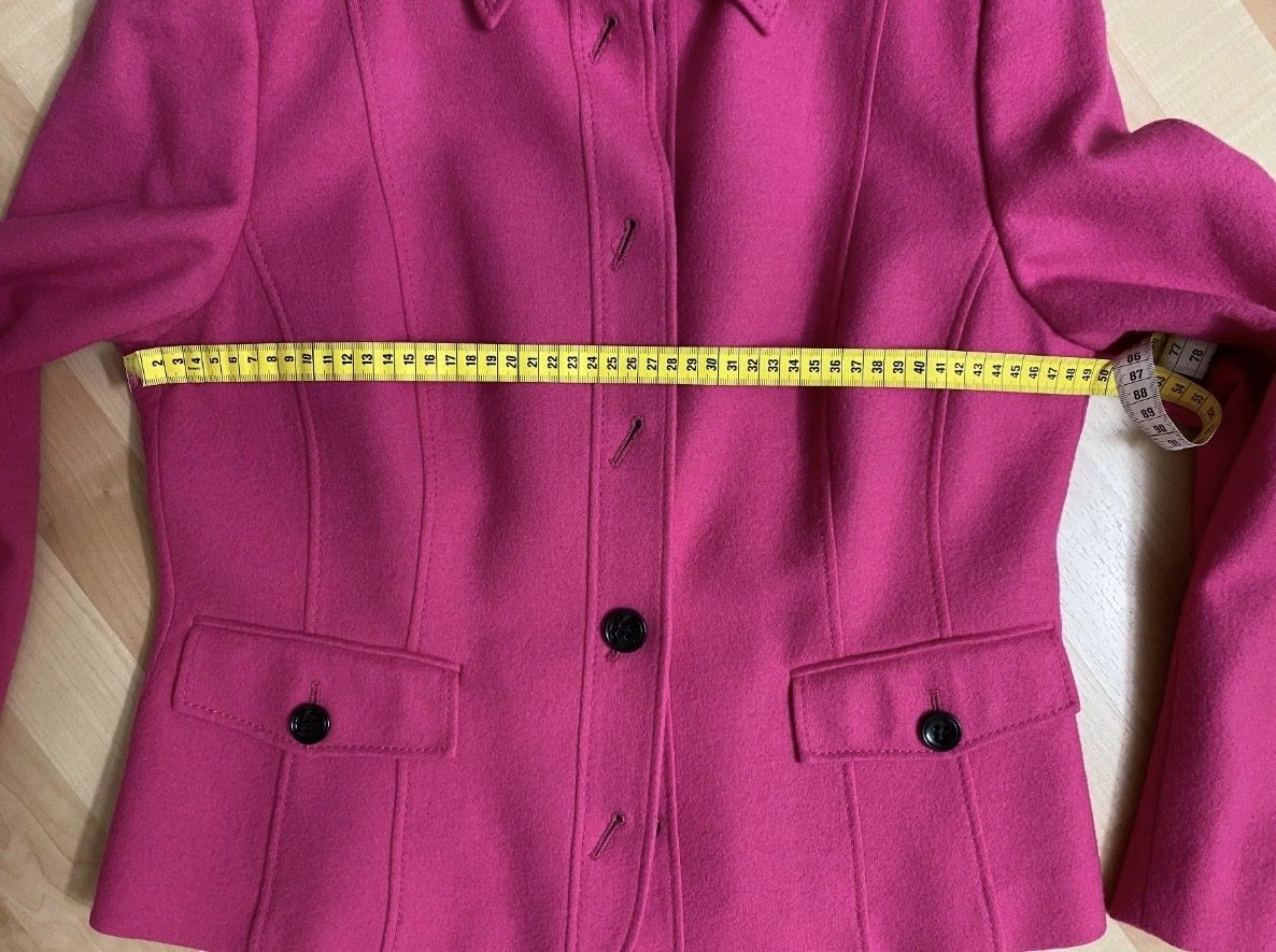 Jacken: Pink Woll Jacke Gr. 42 - Stylisch für den Frühling! – Gebraucht aus Metzerlen von sport001 6