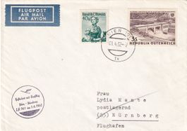 Erstflug Lufthansa Wien - Nürnberg 1962