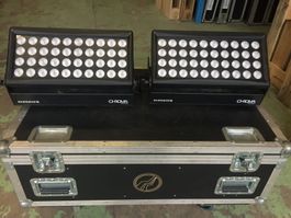 4er Set Croma 40-RGBW Ehrgeiz inkl. Case