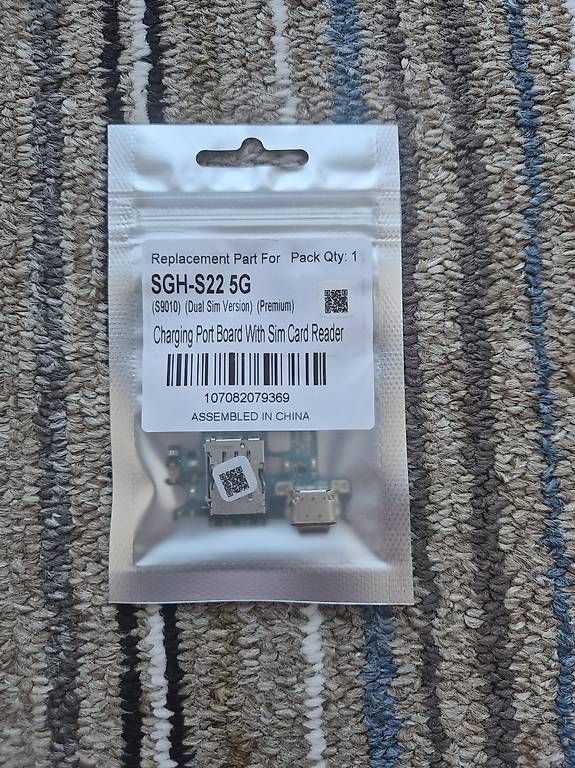 Kit di costruzioni: Ladeanschluss-Tochterplatine Samsung S22 – Usato da Zürich venduto da ajl_lt2c