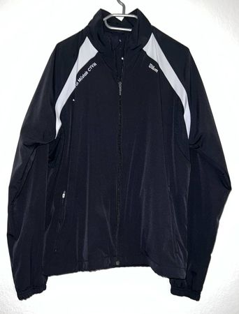 Tennis Dress SET WILSON Jacke & Hose Schwarz Size XL