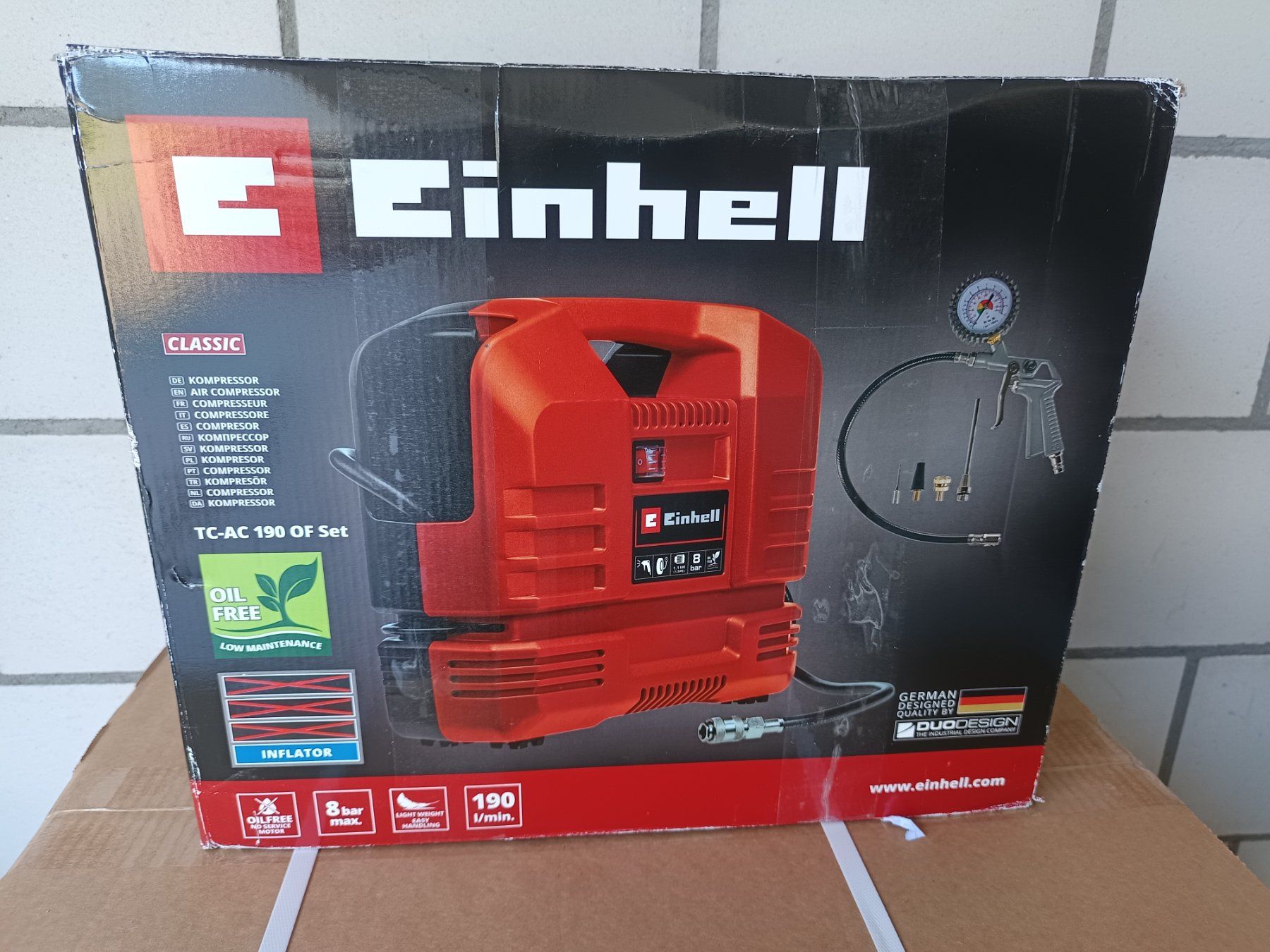 Einhell Kompressoren: Neuer Einhell Kompressor 8 bar – Neu und originalverpackt aus Rüthi (Rheintal) von Balty