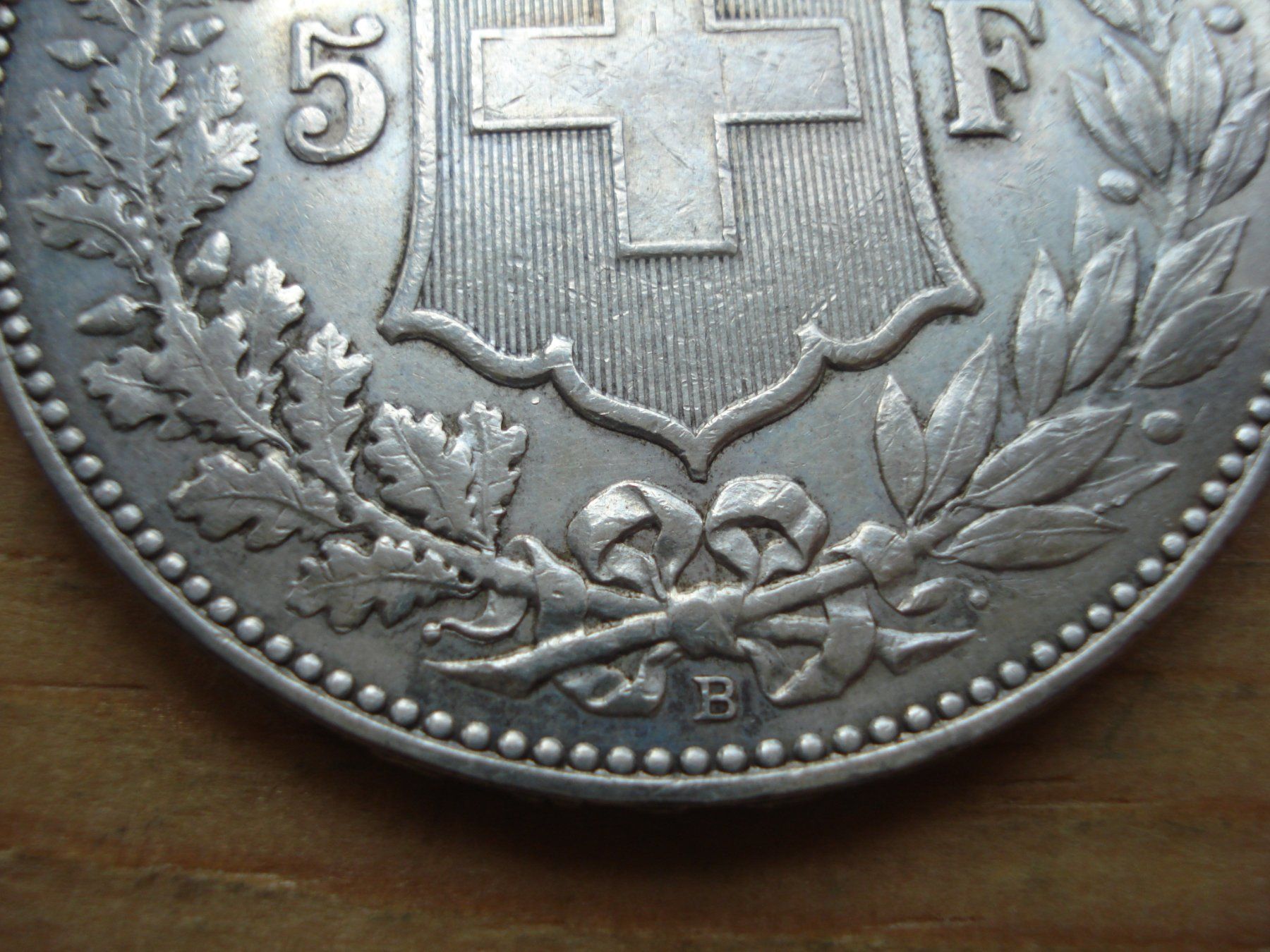 Alle Münzen: (B) 5 Franken 1904 VZ+ – Gebraucht aus Erlach von Net-Coins 3
