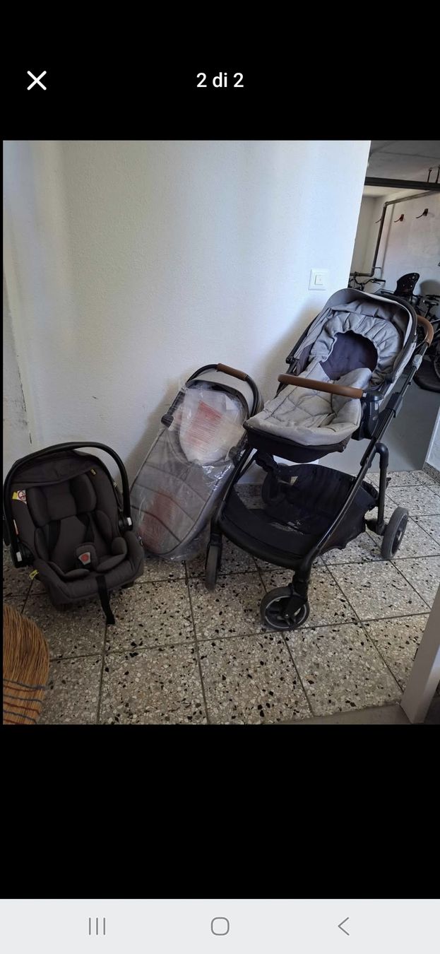Carrozzine: kinderwagen trio – Usato da Kefikon TG venduto da Lamy91 1