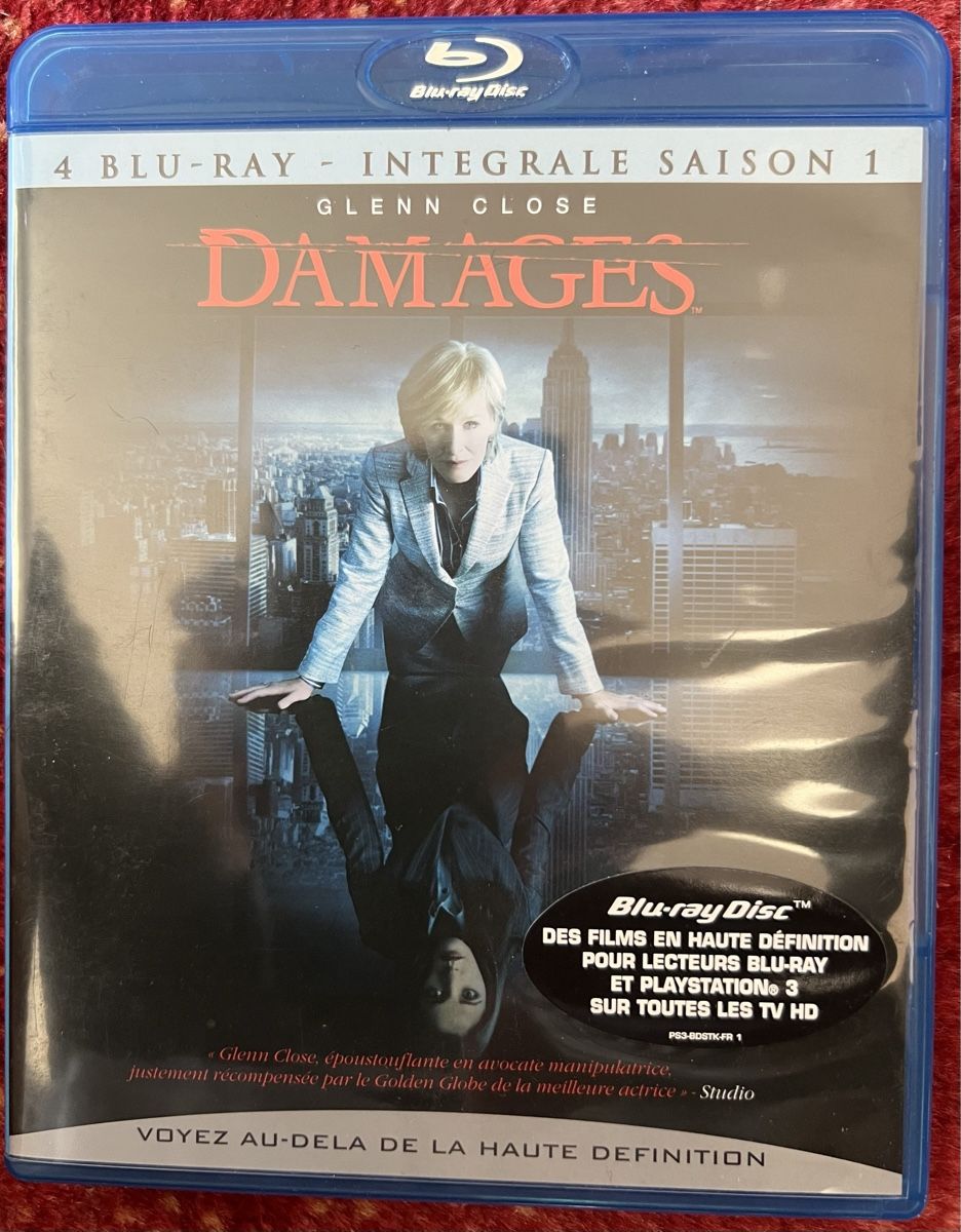 Alle DVDs: Coffret Blu-ray Damages Saison 1 - comme Neuf – Neu (gemäss Beschreibung) aus Châtel-St-Denis von Karpat