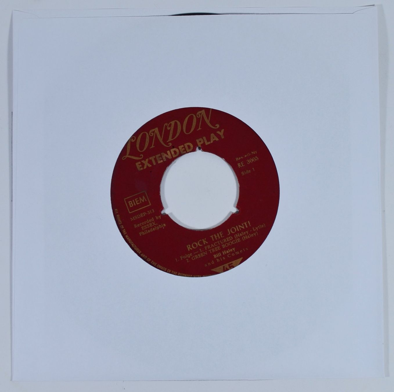Dischi in vinile: EP: BILL HALEY & his Comets - Rock The Joint! – Nuovo (secondo la descrizione) da Frenkendorf venduto da Yard-Sale-2000 2