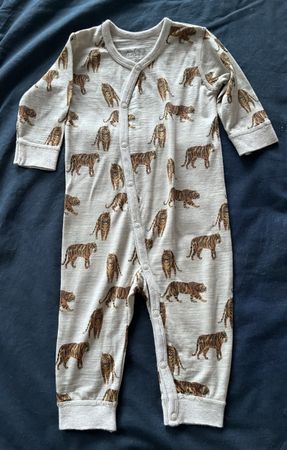 Wolle-Seide Pyjama von Hust & Claire, Grösse 62