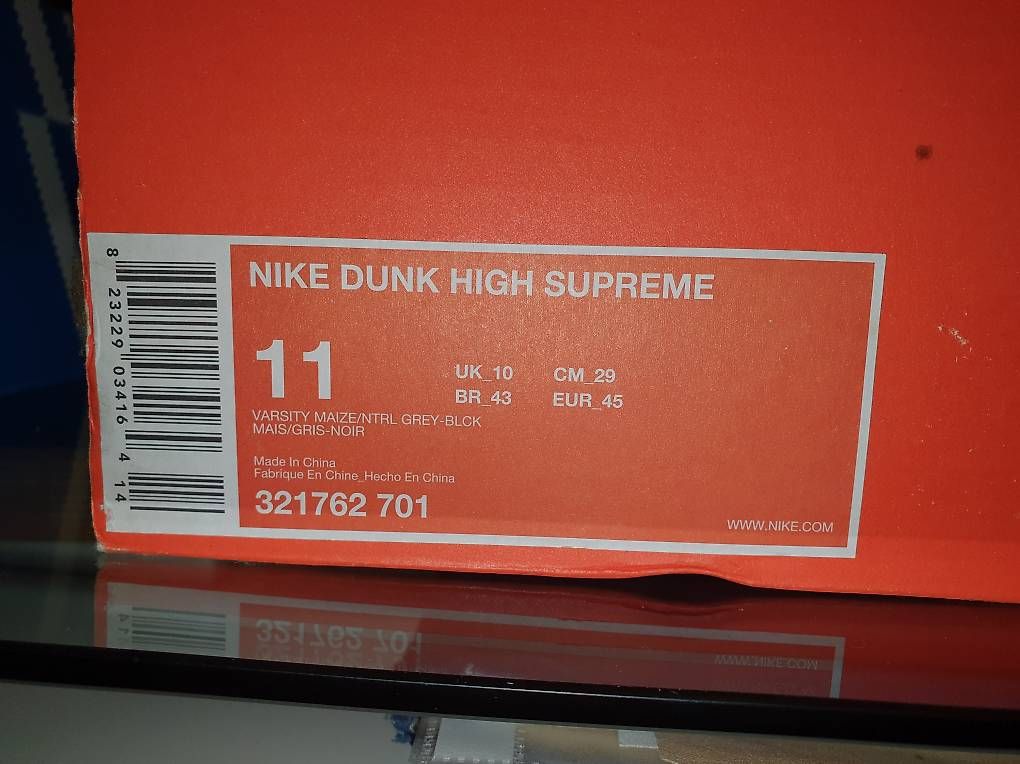 Nike Herrenschuhe: Nike Dunk High Supreme 45 neu – Neu und originalverpackt aus Dorf von OPTIMAL007 4