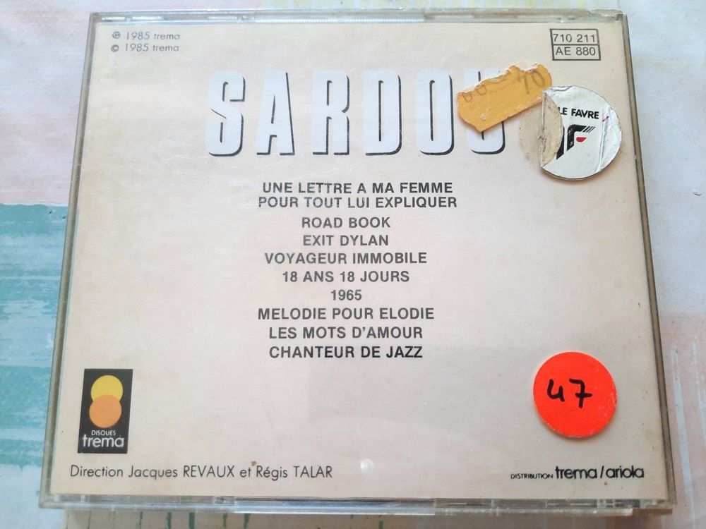 Cd Sardou 