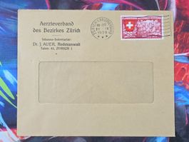 CL33 Enveloppe + Timbre Suisse 1939