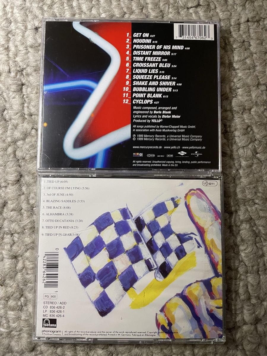 CDs: 2x Yello – Gebraucht aus Reinach AG von trigger7811 2