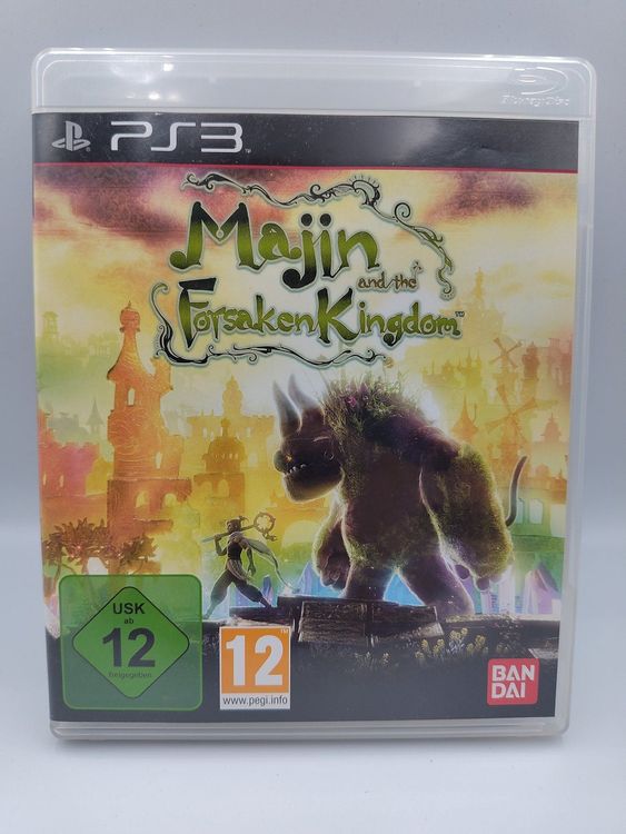 Jeu PS3 Majin And The Forsaken Kingdom - Version PAL, Sans Notice, Bon état