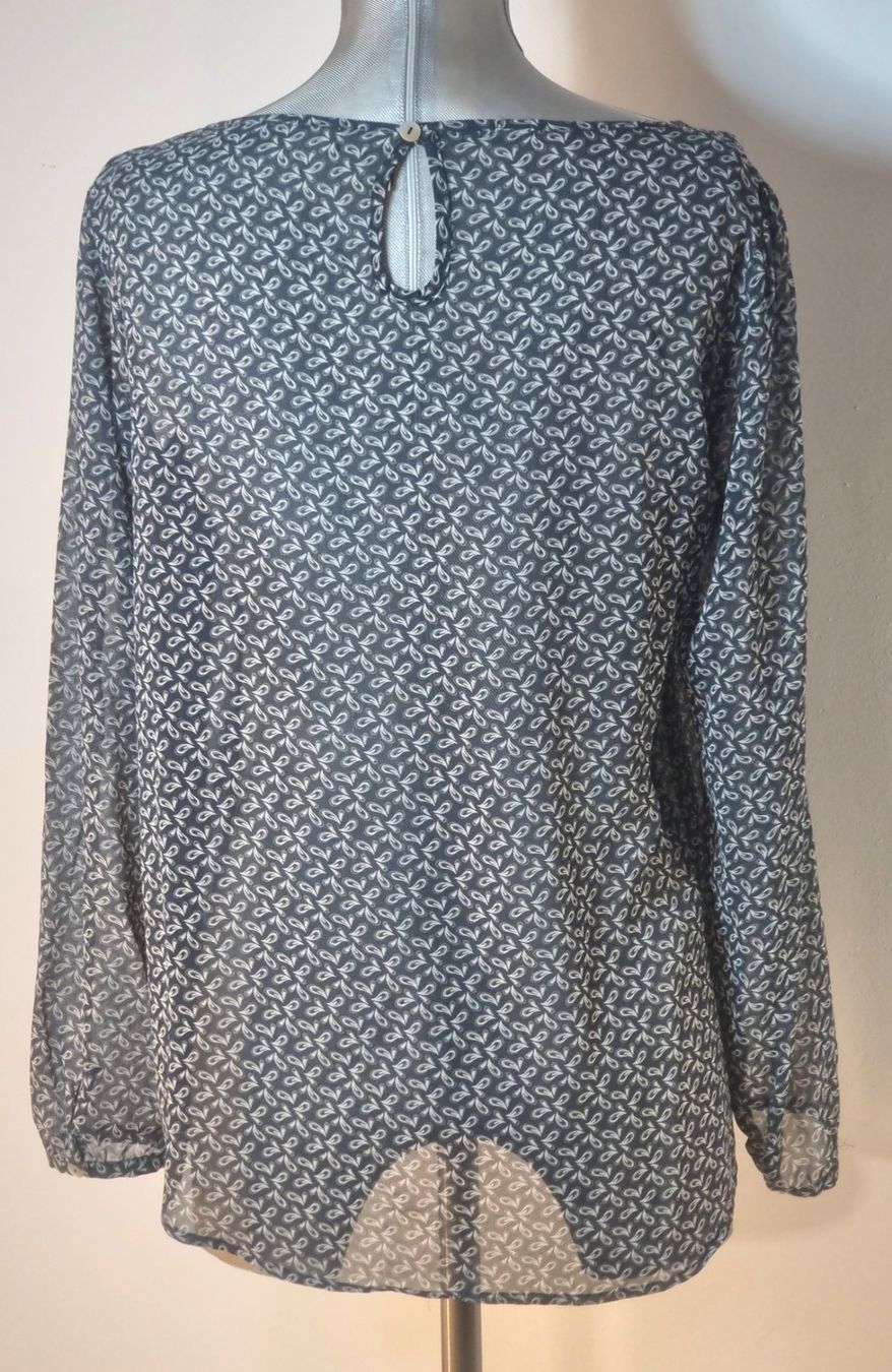 Blusen: S 36 SEIDENSTICKER leichte Bluse langarm Chiffon semitransp. – Neu (gemäss Beschreibung) aus Dürnten von Bachtelsurfer 2