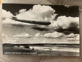Foto von Zeppelin 23x16cm Aufnahme Ort unbekannt