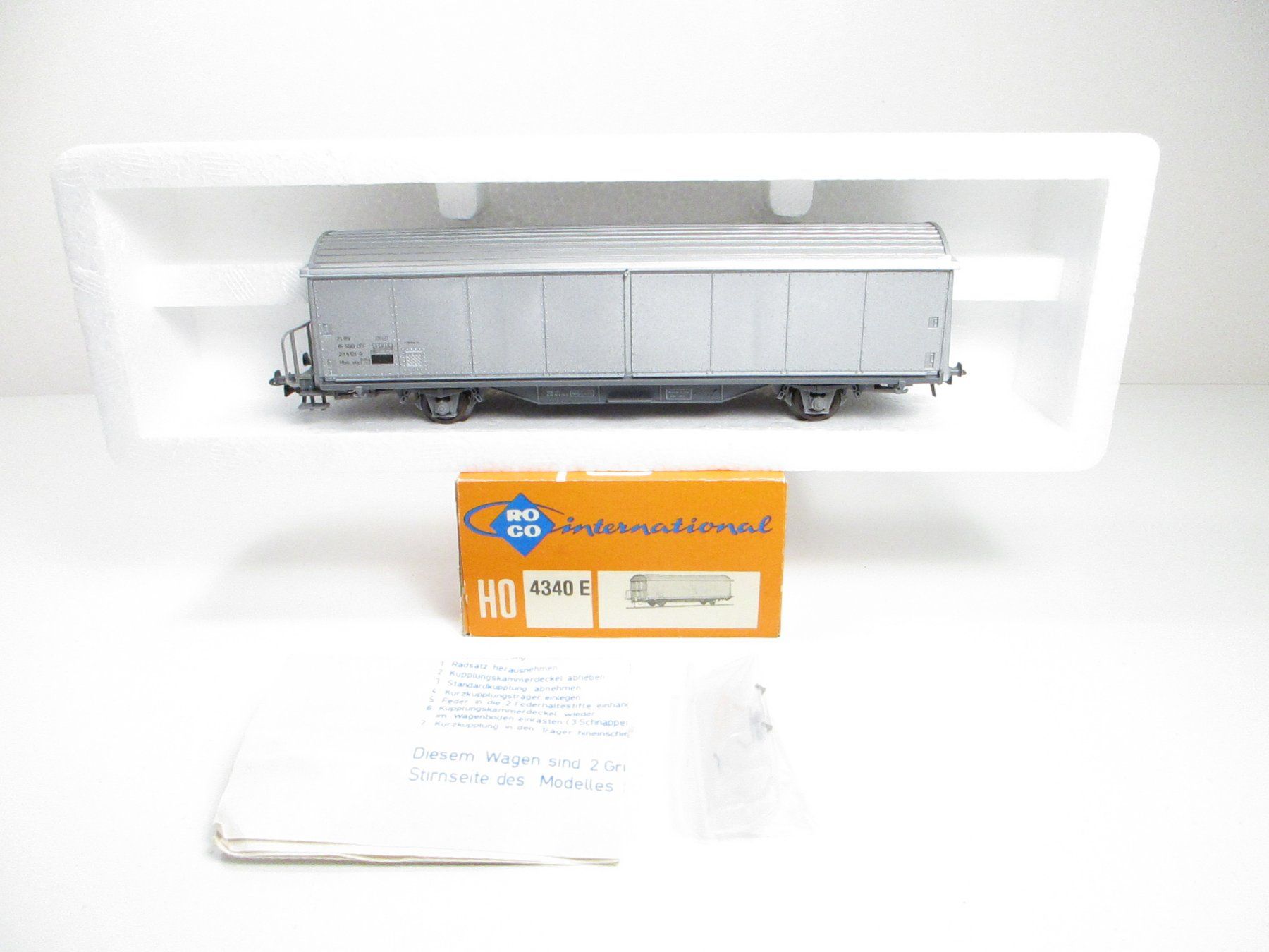 Roco Modellini di ferrovie: Roco H0 4340 E SBB Schiebewandwagen (AC) – Nuovo e nell'imballaggio originale da Olten venduto da Heinrich875 1