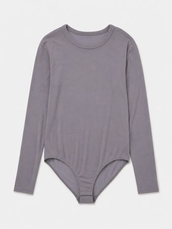 Uniqlo Body AIRism manches longues femme S Violet — Neuf