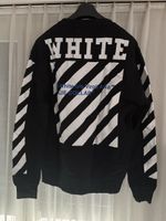 off-white vintage virgil abloh blue collar crewneck 