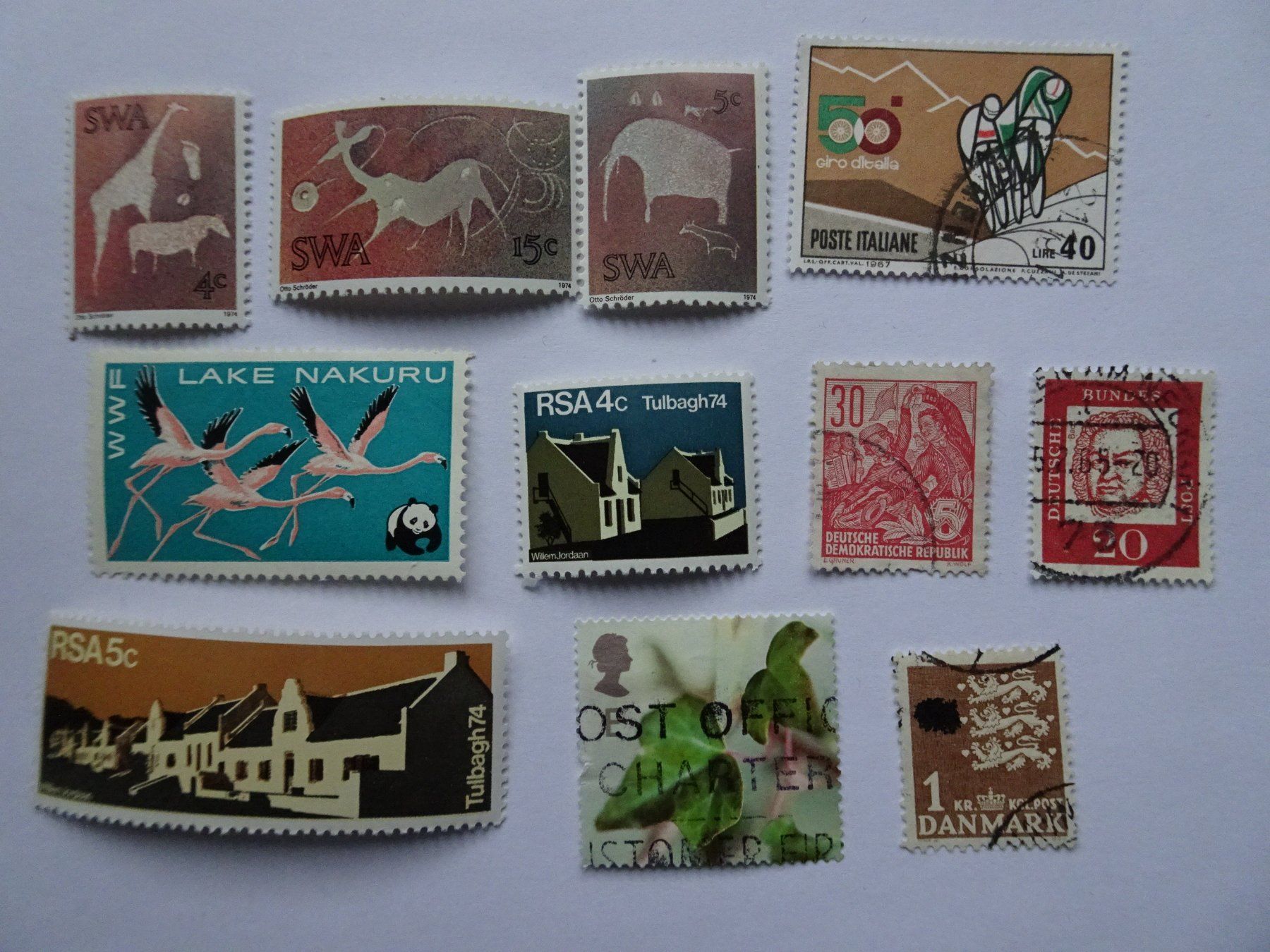 Alle Briefmarken: Div. Ausland – Gebraucht aus Aadorf von Chnorli-Furz