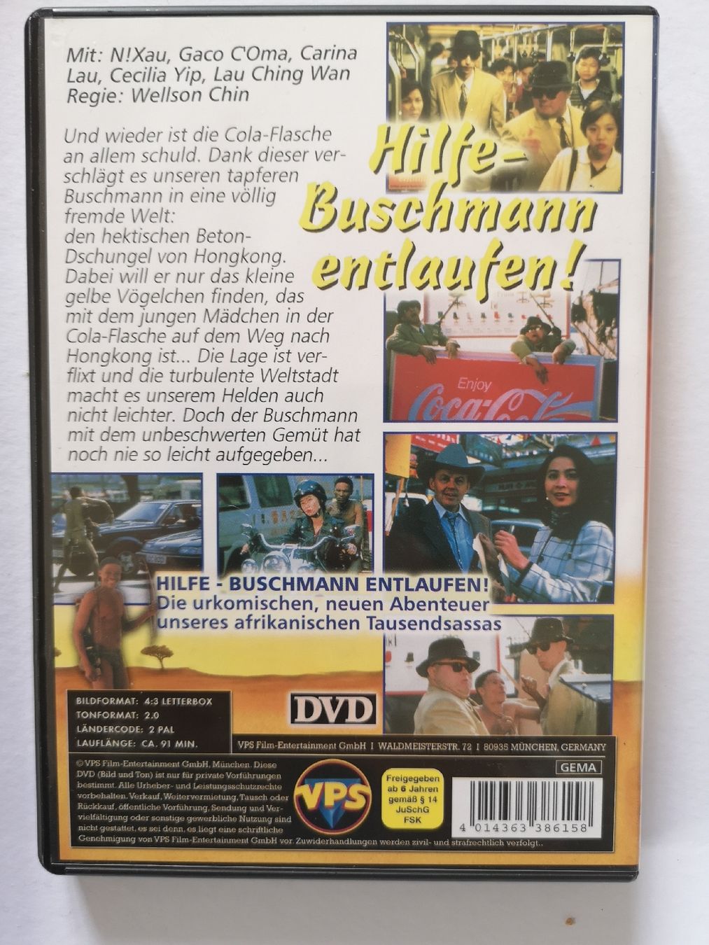 Alle DVDs: DVD: Hilfe Buschmann entlaufen! - Ein Klassiker – Gebraucht aus Tann von Veebee6 1
