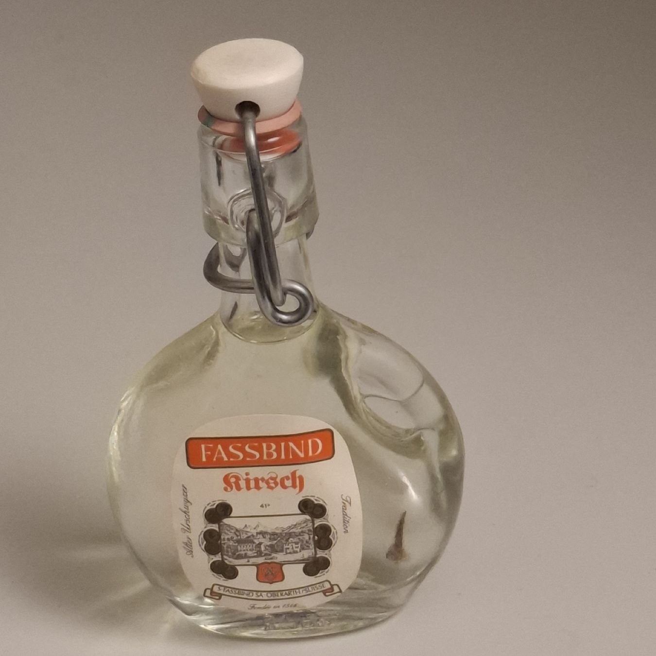 Spirituosen: FASSBIND KIRSCH mini – Neu und originalverpackt aus Wettingen von Teflix 3
