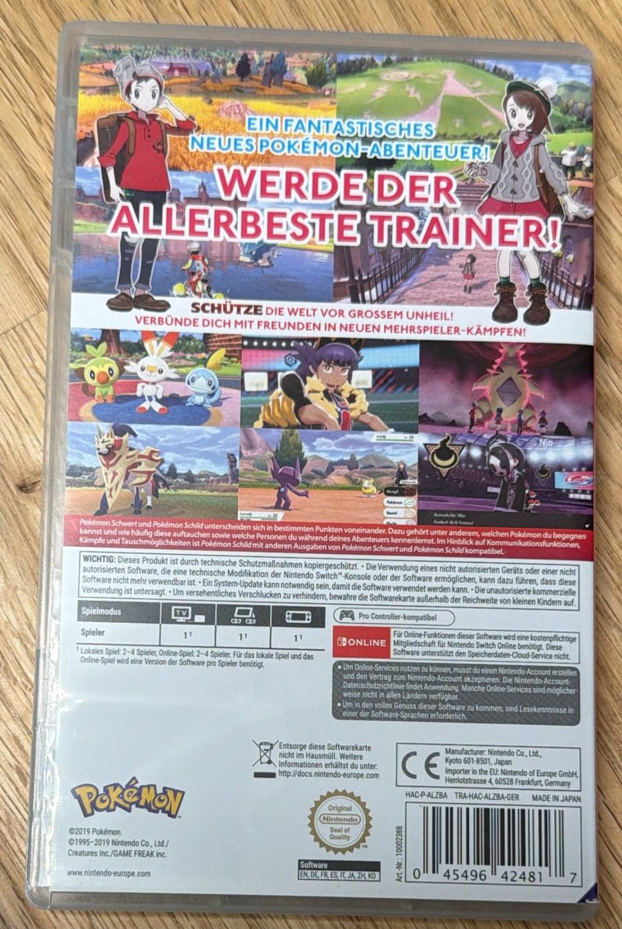 Nintendo Giochi: NINTENDO SWITCH POKEMON SCHILD – Usato da Zürich venduto da Frei-Occasionen 1
