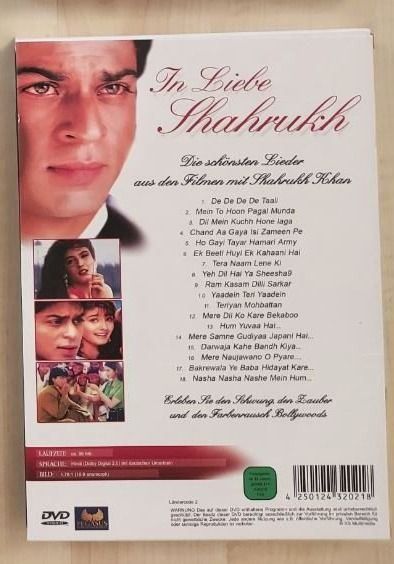 Tutti i DVDs: In Liebe Shahrukh: Die schönsten Lieder – Usato da Kölliken venduto da arwen6 1