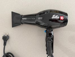 Haartrockner Solis Swiss Perfection schwarz neuwertig