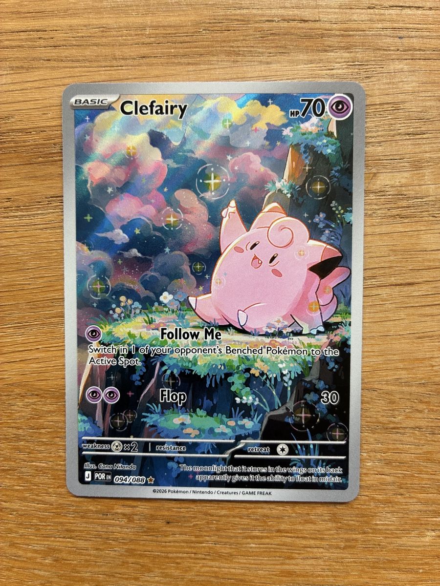 Pokémon Carte collezionabili: Clefairy (94) - Pokemon Perfect Order – Nuovo (secondo la descrizione) da Hermenches venduto da fmont2