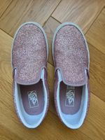 Vans Slip-On Kinder Schuhe Glitzer Rosa Grösse 32.5