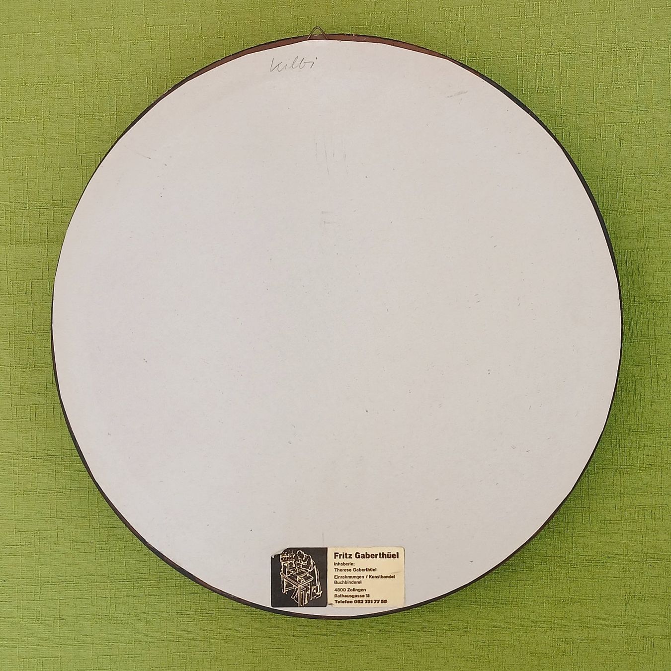 Grafica & Litografie: Romi Rhiner, Herzform - Scherenschnitt - original "Kilbi" – Usato da Zürich venduto da Mr.Dachboden 3