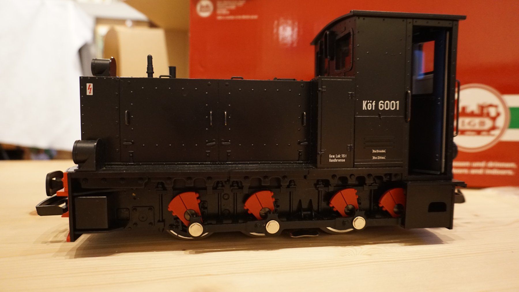 LGB Modellini di ferrovie: LGB 23591 Köf der SOEG Digital Sound – Usato da Wangen an der Aare venduto da bru_bri