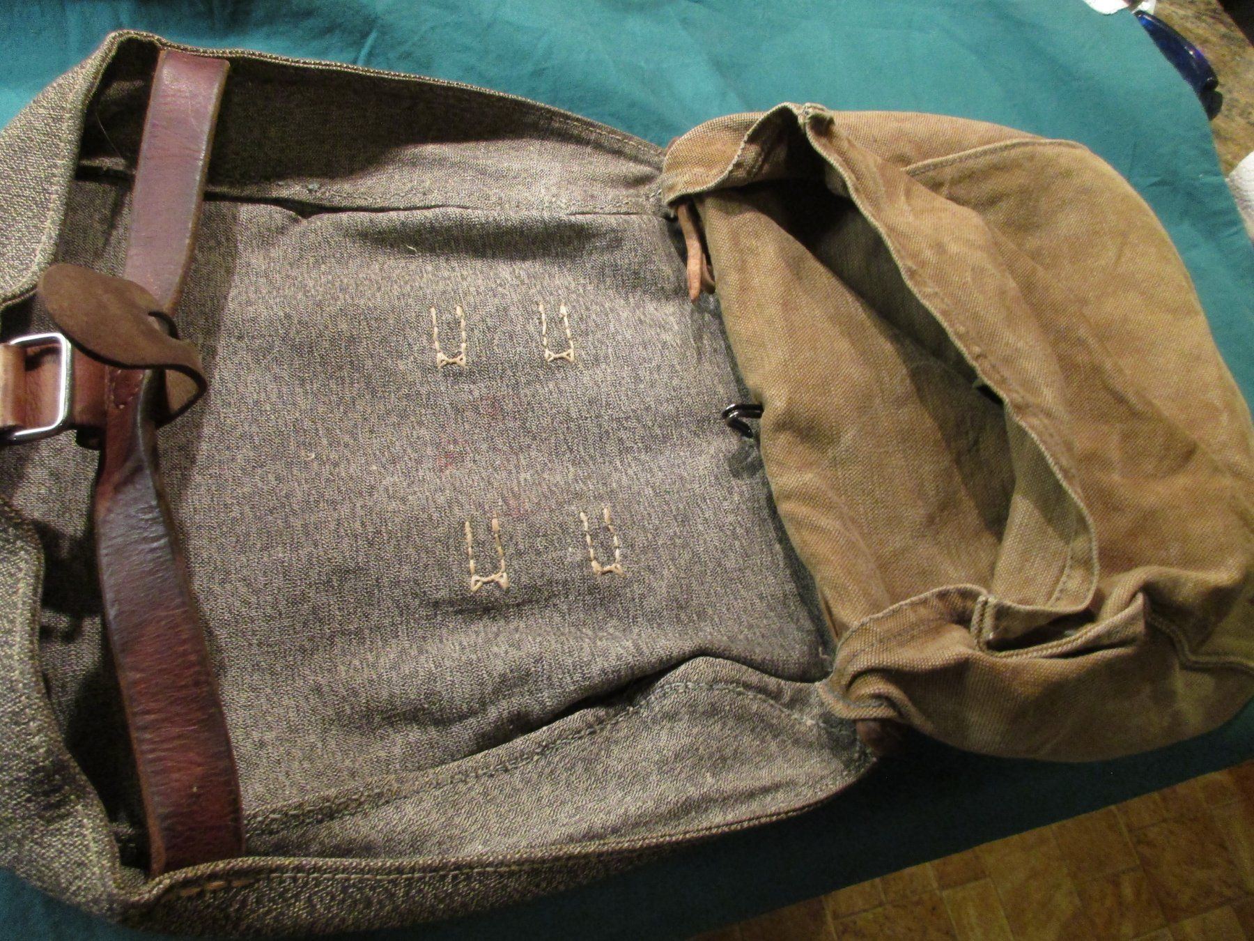 Schweizer Armee Armi bianche: Brotsack 1942 – Usato da Bowil venduto da vifi01 3