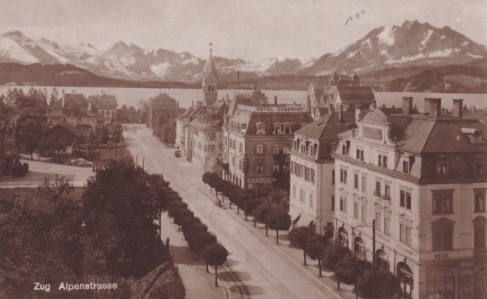 Cartoline postali: Zug Alpenstrasse – Usato da Cormoret venduto da Pascalll2001