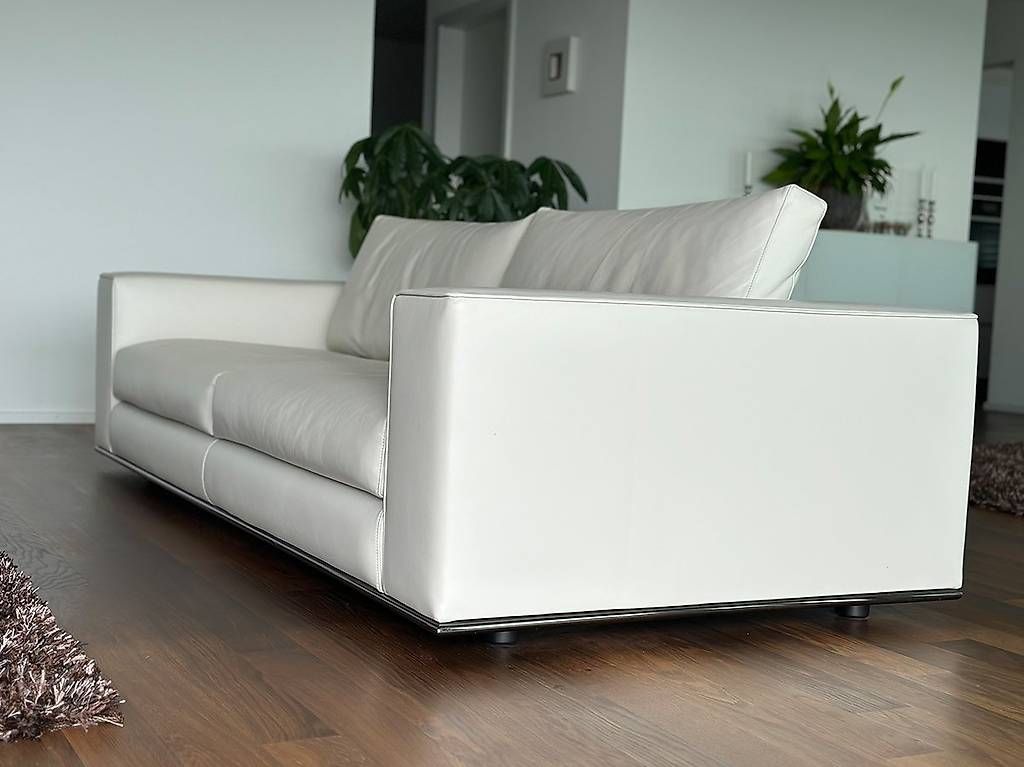 Minotti Divani: Minotti Hamilton Designer-Sofa 233 cm  Echtleder – Usato da Lugnorre venduto da eri_2p28