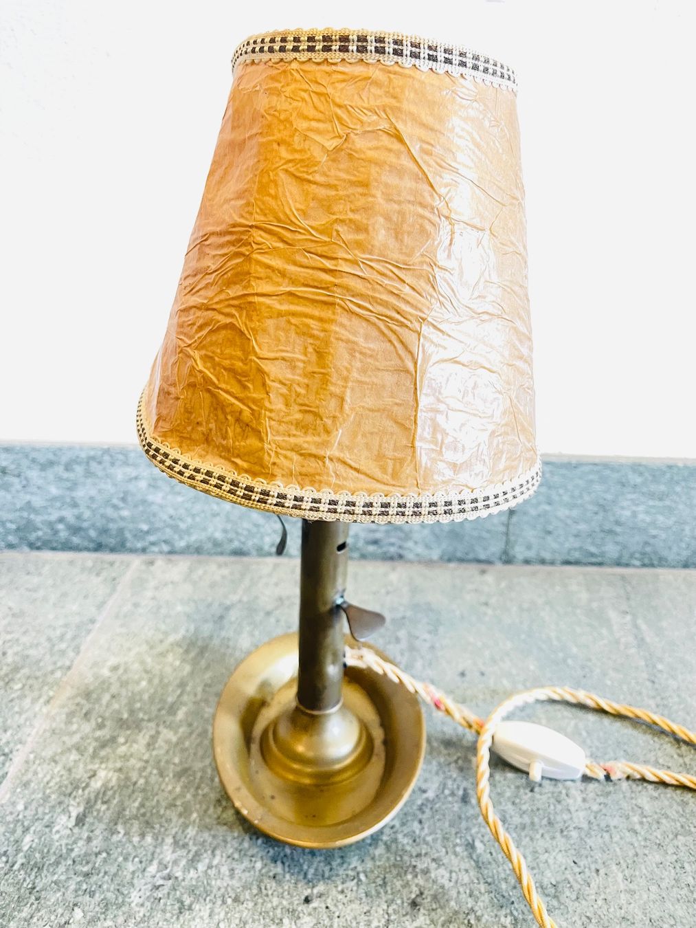 Lampade: Retro Nachttischlampe Vintage Messing – Usato da Olten venduto da ELHANDEL 5