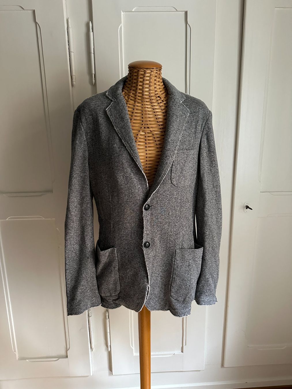 Giacche: Y.TWO - Sweat-Blazer grau meliert L/XL – Usato da Zürich venduto da Diazaio