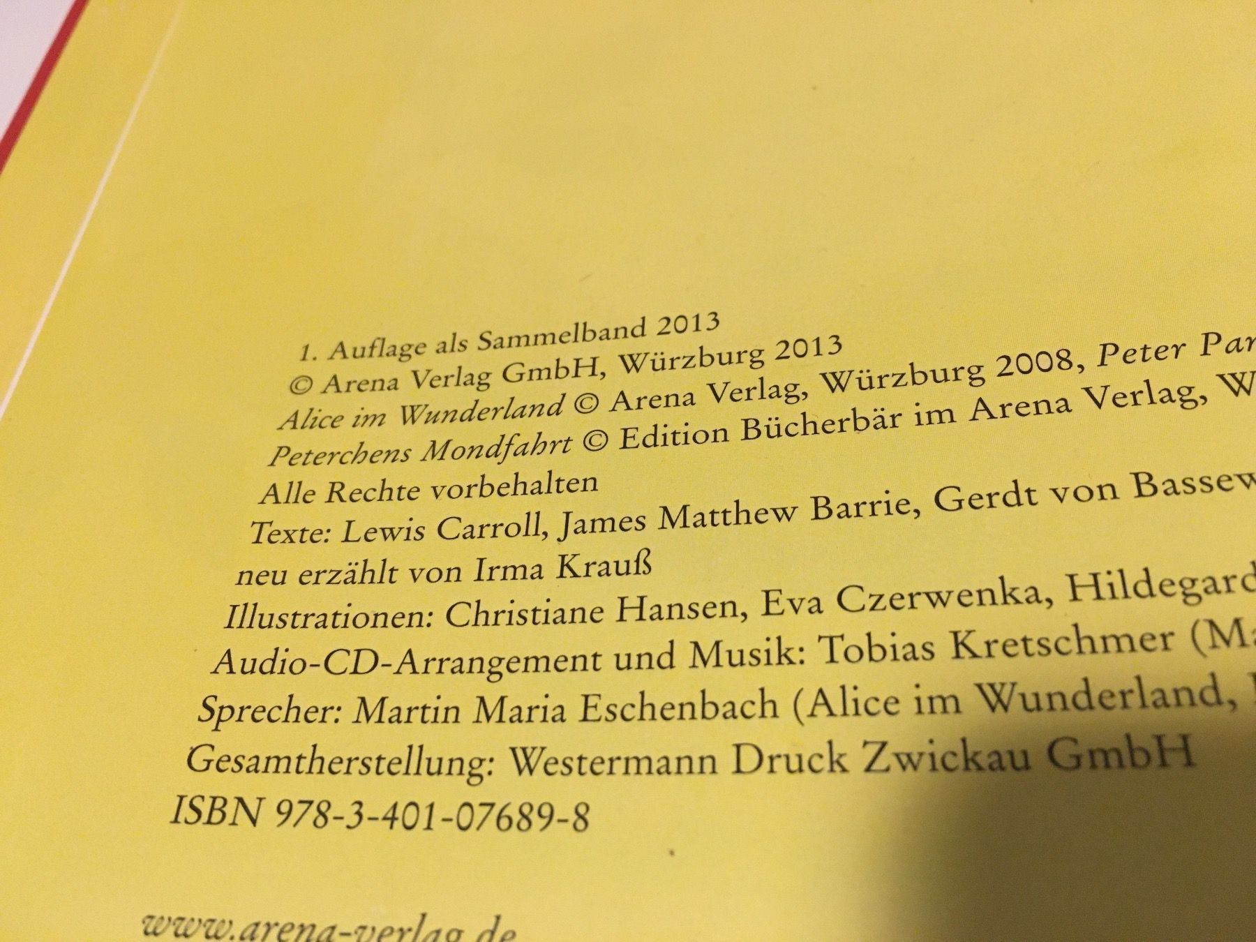 Libri: Kinderbuchklassiker zum Vorlesen - mit CD – Nuovo (secondo la descrizione) da Andwil SG venduto da Rainboli 6