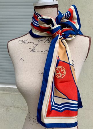 Superbe écharpe vintage TOYE, KENNING & SPENCER by Cornelia