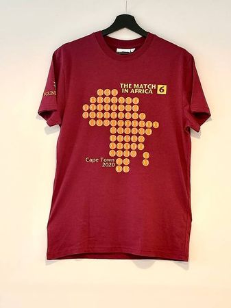 «The Match in Africa» T-Shirt, Bordeaux