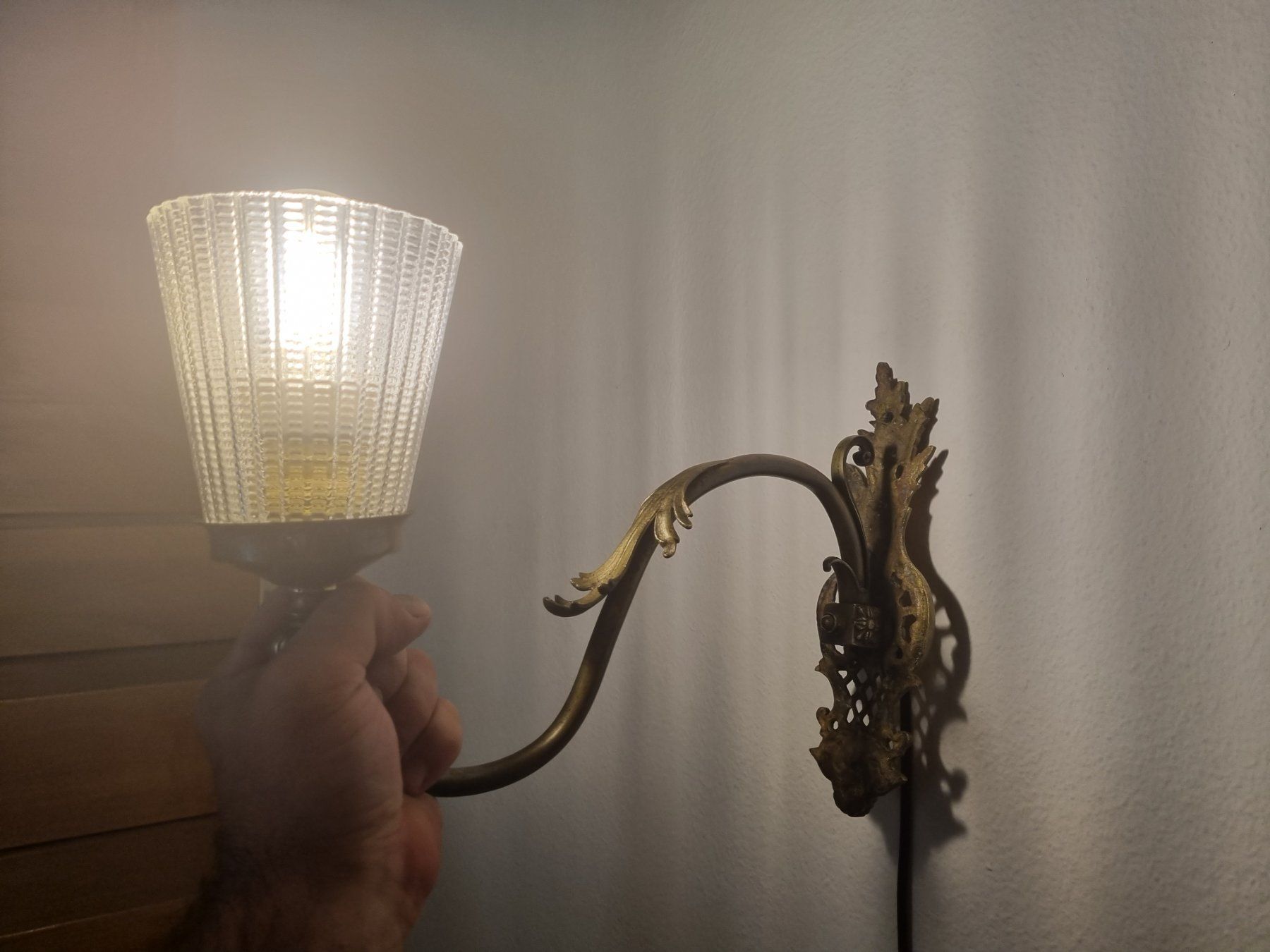 Lampade: Wandlampe Vintage Messing – Usato da Basel venduto da Jcva 1