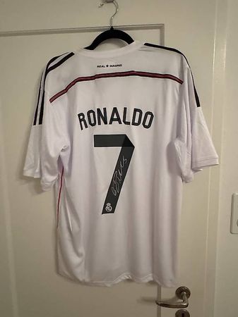 Real madrid cristiano ronaldo icons autogramm zertifikat