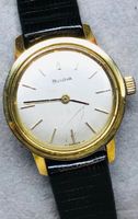 Elegante Vintage Bulova Damenuhr Goldfarben