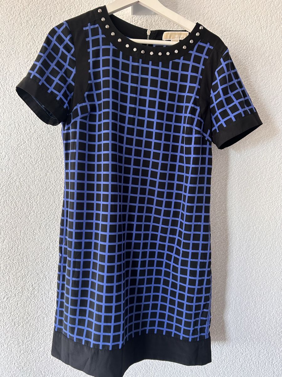 Michael Kors Vestiti: Michael Kors Kleid, Gr. M ()8, blau-schwarz – Usato da St. Gallen venduto da jojan