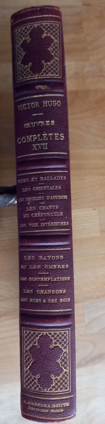 Bücher: Victor Hugo oeuvres completes tome XVII – Gebraucht aus Zollikon von TimeIsMoney 1