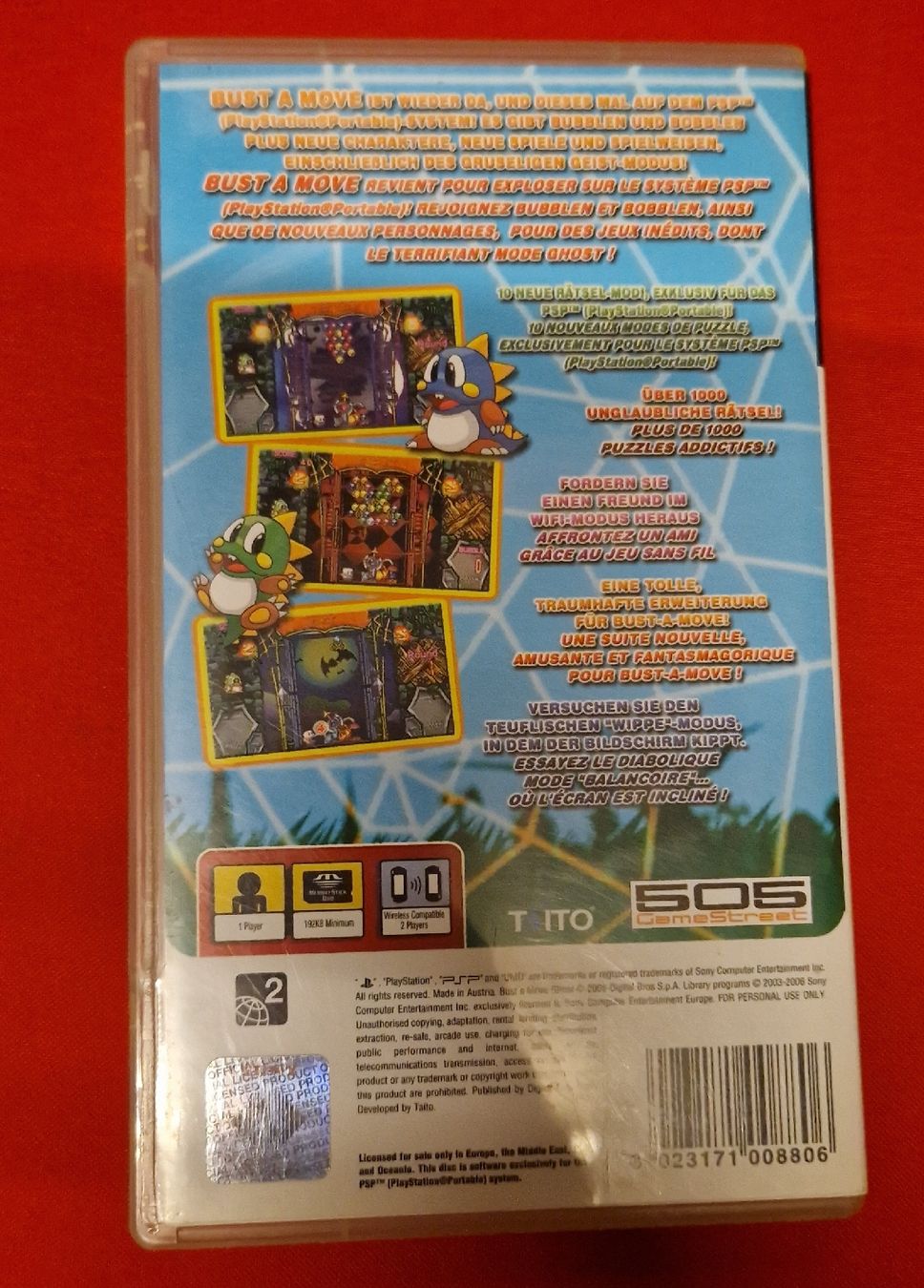 Sony Spiele: Bust-A-Move Ghost PSP – Gebraucht aus Villars-sur-Glâne von MrLobTec 1