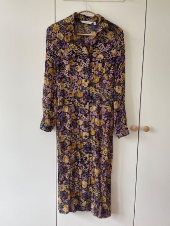 &Other Stories Blusenkleid / Midikleid Floral (Gr. 34)
