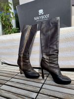 Navyboot Lederstiefel, Gr. 39