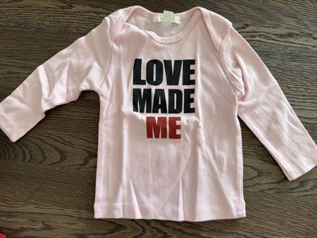 Langarmshirt rosa, LOVE MADE ME, Baumwolle