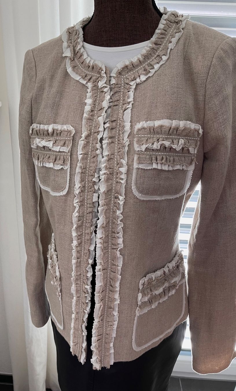 Madeleine Giacche: MADELEINE wunderschöne Sakko/Blazer – Usato da Winkel venduto da KaschmirArt 2