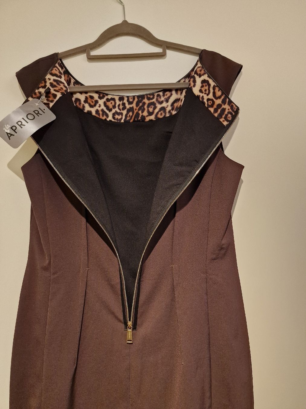 Kleider: Apriori Kleid, braun, Gr. 40 – Neu (gemäss Beschreibung) aus Wädenswil von Gabinomi 3